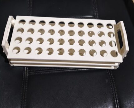 PORTOIR EN PLASTIQUE NALGENE 40 TROUS TUBE DE 16 MM