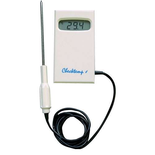 thermometre-checktemp-1-hanna-r-19459-2 THERMOMETRE HANNA CHECKTEMP SONDE INOX MOBILE 1m – Image 1